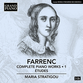 Album artwork for Farrenc: Complete Piano Works, Vol. 1 - Études