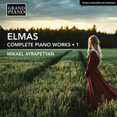 Album artwork for Elmas: Complete Piano Works, Vol. 1