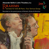 Album artwork for Brahms: Cello Sonatas & 4 Serious Songs, Op. 121
