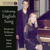 Album artwork for Celebrating English Song / Roderick Williams