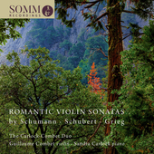 Album artwork for Romantic Violin Sonatas by Schumann, Schubert, Gri