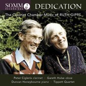 Album artwork for Dedication - The Clarinet Chamber Music of Ruth Gi