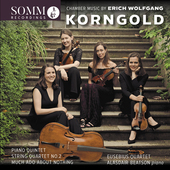 Album artwork for Chamber Music by Erich Wolfgang Korngold