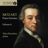 Album artwork for Mozart Piano Sonatas, Vol. 6