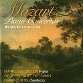 Album artwork for MOZART: PIANO CONCERTOS K413, K414, K415