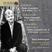 Album artwork for Grieg & Delius: Piano Concertos