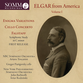 Album artwork for Elgar from America