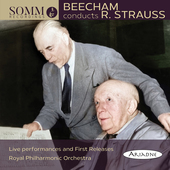 Album artwork for Thomas Beecham conducts R. Strauss