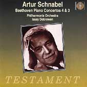 Album artwork for Beethoven: Piano Concertos 3, 4 / Artur Schnabel