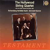 Album artwork for The Hollywood String Quartet: Schoenberg, Schubert