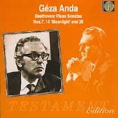 Album artwork for G�za Anda:  Piano Sonatas