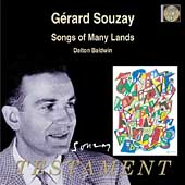 Album artwork for Songs of Many Lands / Gerard Souzay Baldwin
