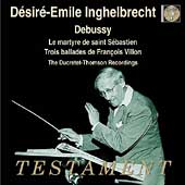 Album artwork for DESIRE-EMILE INGHELBRECHT CONDUCTS DEBUSSY