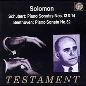 Album artwork for SCHUBERT AND BEETHOVEN PIANO SONATAS