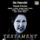 Album artwork for IDA HAENDEL PLAYS POPULAR ENCORES
