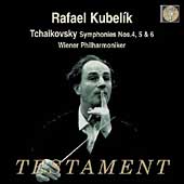 Album artwork for RAFAEL KUBELIK CONDUCTS TCHAIKOVSKY SYMPHONIES