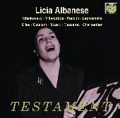 Album artwork for LICIA ALBANESE