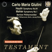 Album artwork for Carlo Maria Giulini conducts Haydn & Mahler Sympho