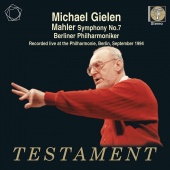 Album artwork for MAHLER. Symphony No.7. Berlin Philharmonic/Gielen