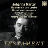 Album artwork for MENDELSSOHN. MOZART. Violin Concertos. Martzy