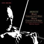Album artwork for Bruch& Mozart Concertos (Heifetz)