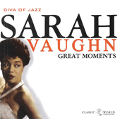 Album artwork for Sarah Vaughan - Great Moments 
