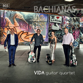 Album artwork for Vida Guitar Quartet - Bachianas