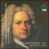 Album artwork for J.S. Bach: Sonatas for Viola & Keyboard 1027-29
