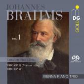 Album artwork for Brahms: Piano Trios vol.1 / Vienna Piano Trio