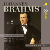Album artwork for Brahms: Piano Trios vol.2 / Vienna Piano Trio