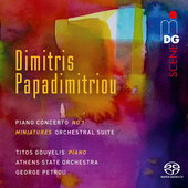 Album artwork for Papadimitriou: Piano Concerto