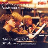 Album artwork for Sibelius: Symphony no 3; Hindemith / Mustonen