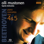 Album artwork for Beethoven: Piano Concertos 4 & 5 (Mustonen)