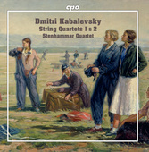 Album artwork for Kabalevsky: String Quartets Nos. 1 & 2