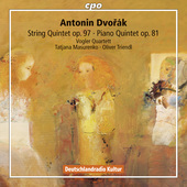 Album artwork for Dvorák: String Quintet, Op. 97 - Piano Quintet, O