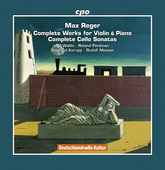 Album artwork for Reger: Complete Works for Violin and Piano & Compl