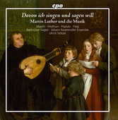 Album artwork for Davon ich singen und sagen will: Martin Luther und