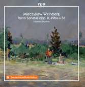 Album artwork for Weinberg: Piano Sonatas, Opp. 8, 49bis & 56
