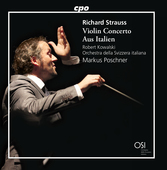 Album artwork for Violin Concerto; Aus Italien