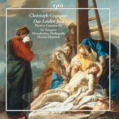 Album artwork for Graupner: Das Leiden Jesu - Passion Cantatas III