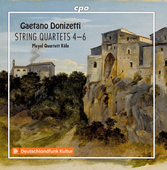Album artwork for Donizetti: String Quartets Nos. 4-6