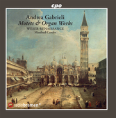 Album artwork for A Gabrieli: Motets, Psalms & Organ Works