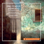 Album artwork for Milan Mihajlovic: Memento - Orchestral Works