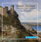 Album artwork for Gernsheim: Complete Violin Sonatas