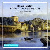Album artwork for Bertini: Nonetto, Op. 107 / Grand Trio, Op. 43