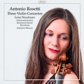 Album artwork for Rosetti: Three Violin Concertos