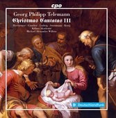 Album artwork for Georg Philipp Telemann: Christmas Cantatas III