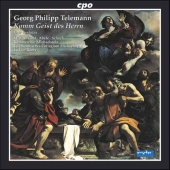 Album artwork for Telemann: LATE CHURCH MUSIC: KOMM GEIST DES HERRN