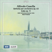 Album artwork for Casella: Sinfonia per orchestra op. 63