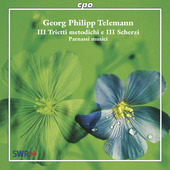 Album artwork for Telemann: Trietti medodichi and Scherzi